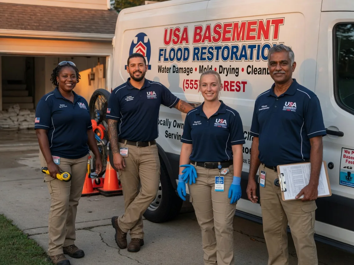 Basement Flood Cleanup company in Quincy, OH