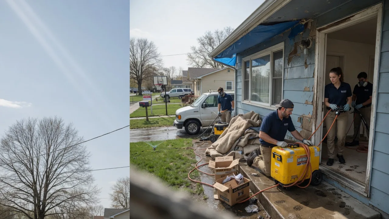 Basement Flood Cleanup in Quincy, OH near me